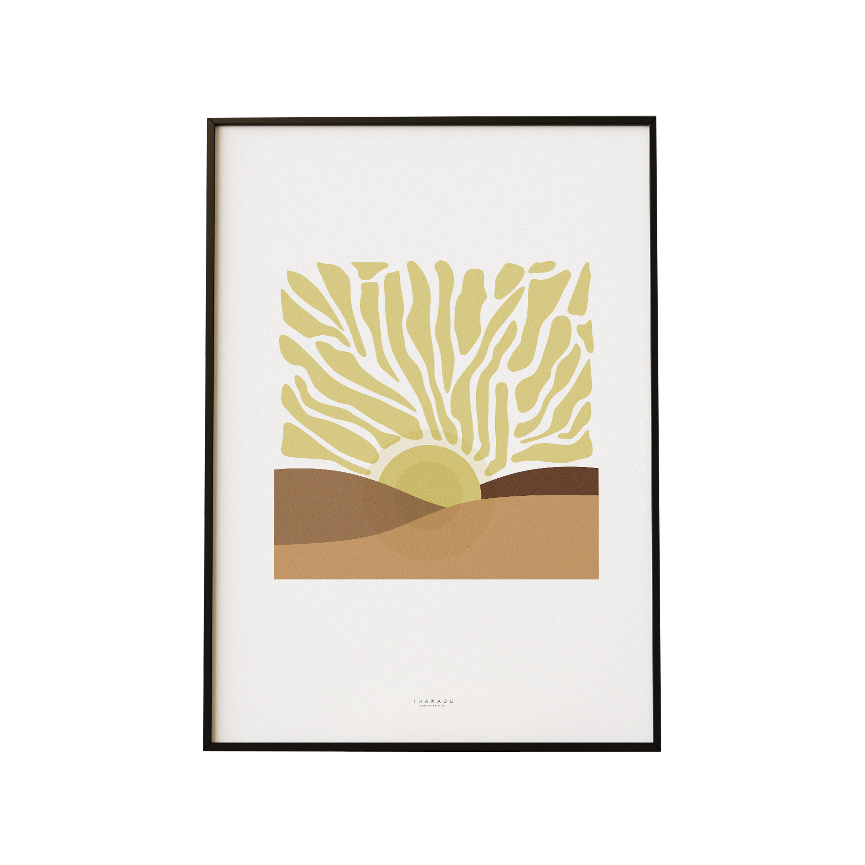 Kganya Digital Framed Artwork