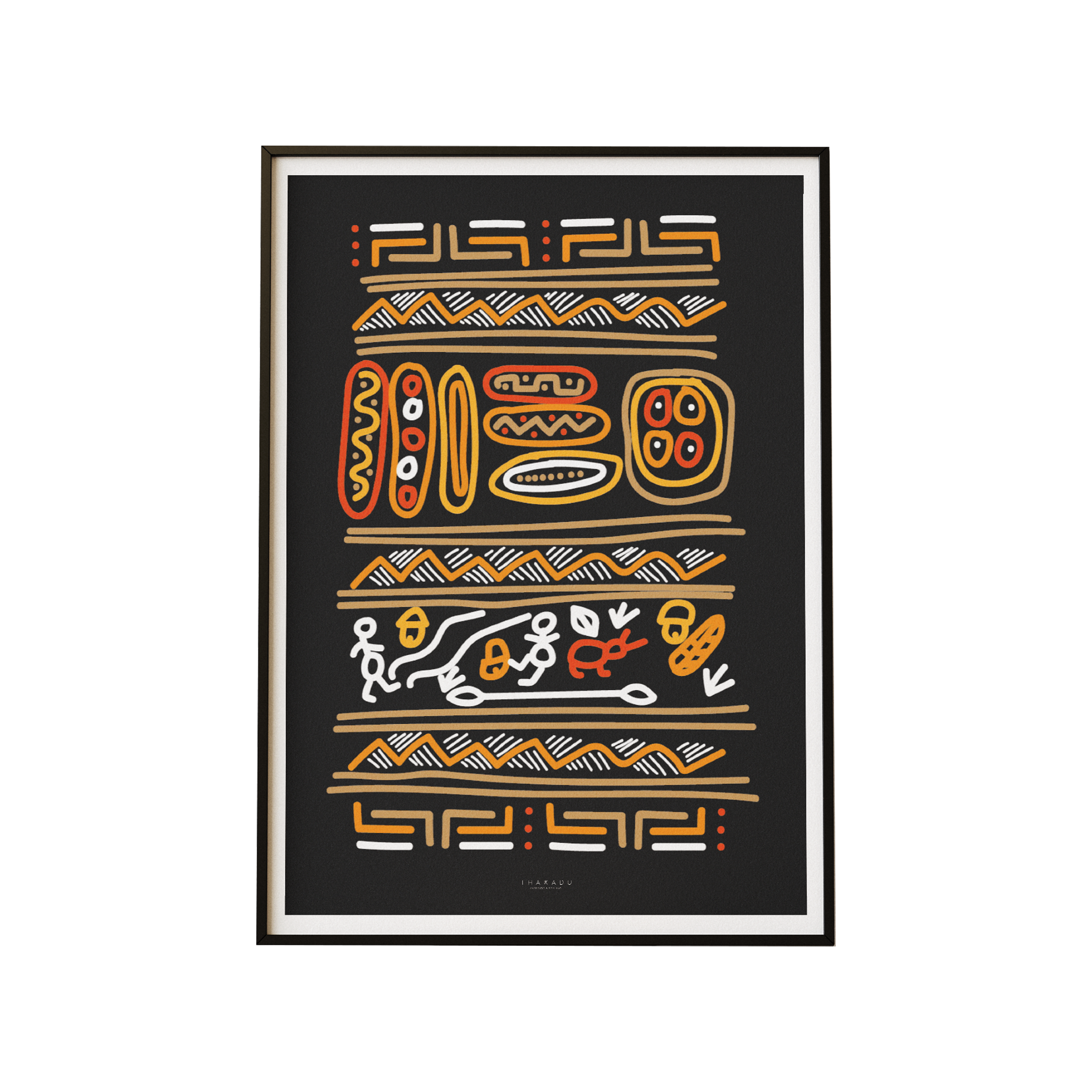 Ikopeleng Digital Framed Artwork